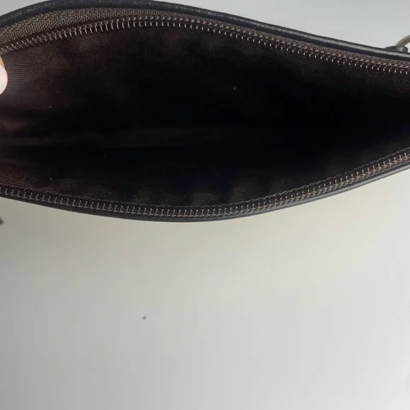 Coach Signature Gold Patchwork Y2K Wristlet - Picture 5 of 12